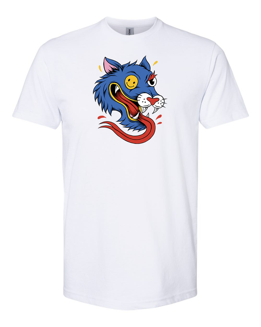 Crazy Wolf Soft Cotton T-Shirt