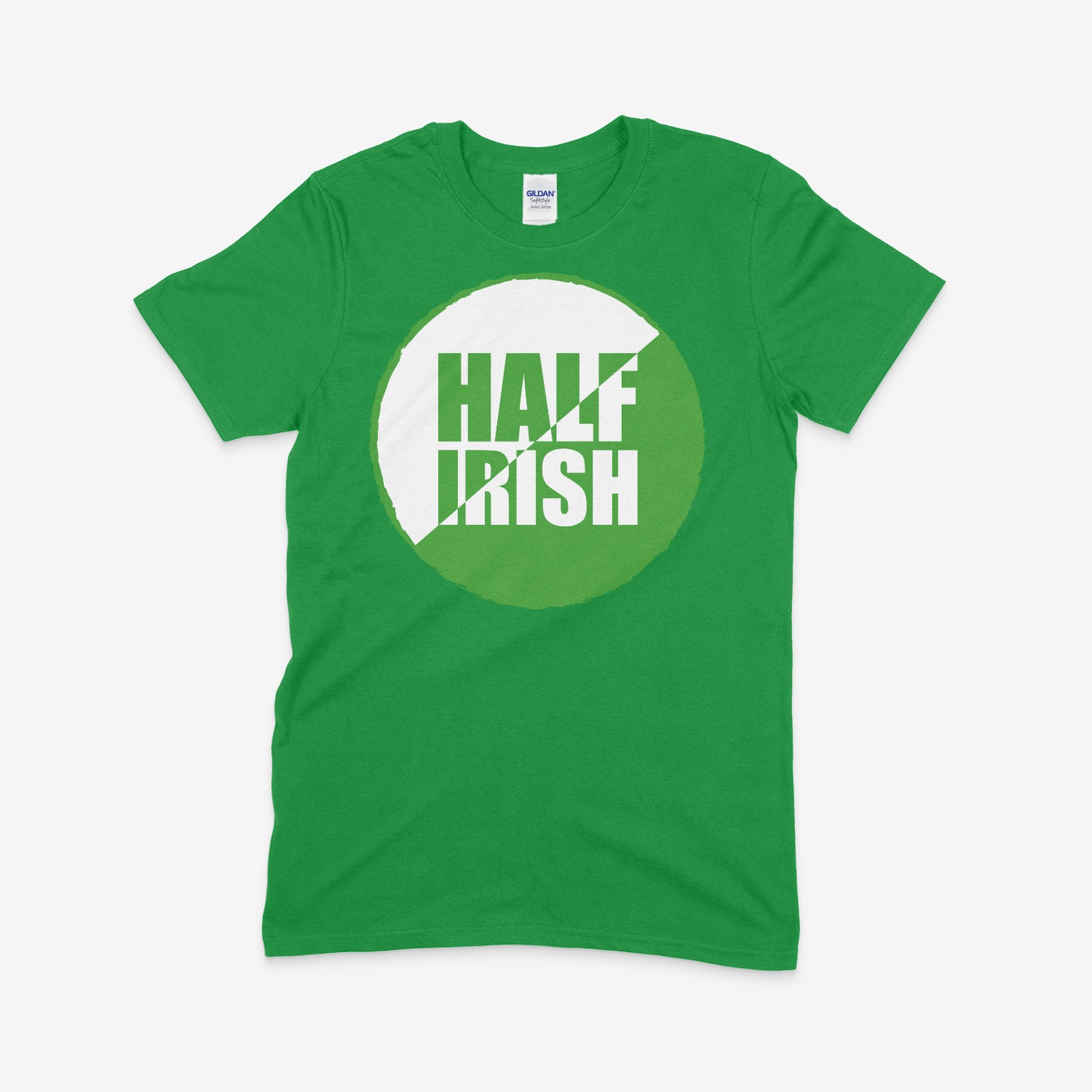 Irish / St Patrick's Day Half Irish Soft Cotton T-Shirt