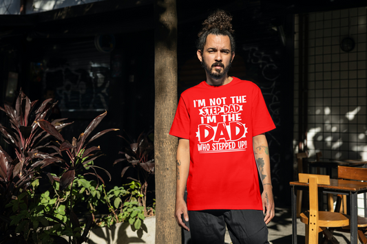 Step Dad Soft Cotton T-Shirt