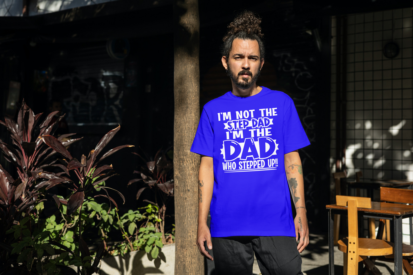 Step Dad Soft Cotton T-Shirt