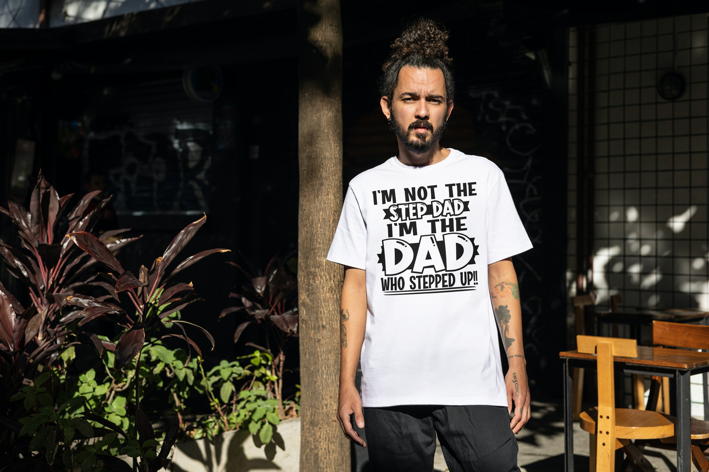 Step Dad Soft Cotton T-Shirt
